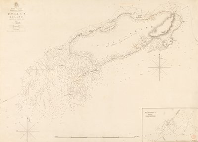 Indie Occidentali Costa delle Zanzare Isola di Utilla rilevata dal Comandante R. Owen 1835 da J. & C. Walker