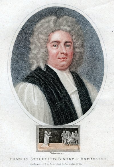 Francis Atterbury, letterato, politico e vescovo inglese, 1798 da J. Chapman