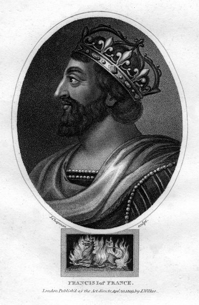 Francesco I, Re di Francia da J. Chapman