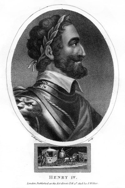 Enrico IV, Re di Francia da J. Chapman