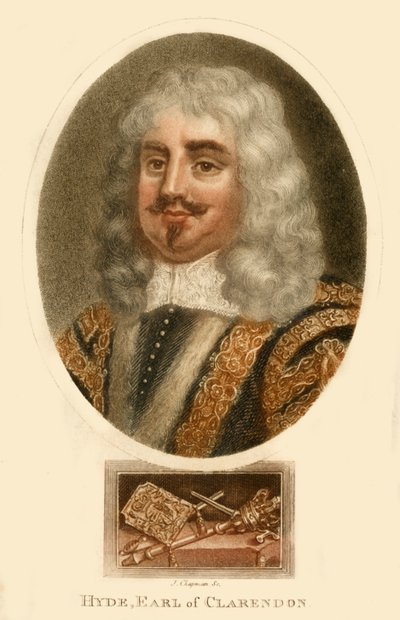 Hyde, Conte di Clarendon da J. Chapman