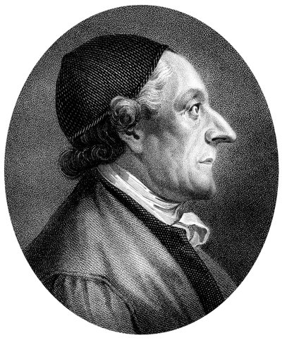 Johann Kaspar Lavater, fisiognomista e teologo svizzero, 1813 da J. Chapman