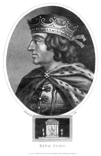 Re Giovanni, 1167-1216 da J. Chapman