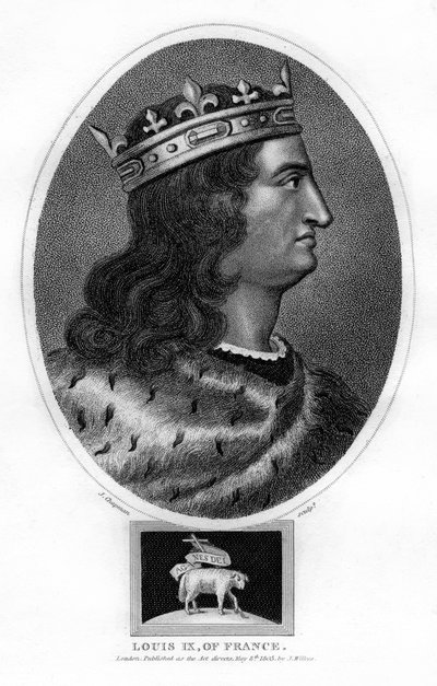 Luigi IX, Re di Francia, 1805 da J. Chapman
