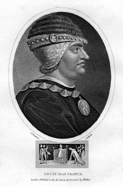Luigi XI, Re di Francia, 1805 da J. Chapman
