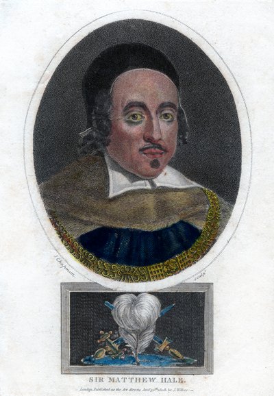 Sir Matthew Hale, XVII secolo, Lord Chief Justice d