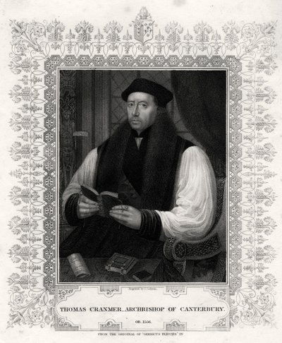 Thomas Cranmer, Arcivescovo di Canterbury da J. Cochran
