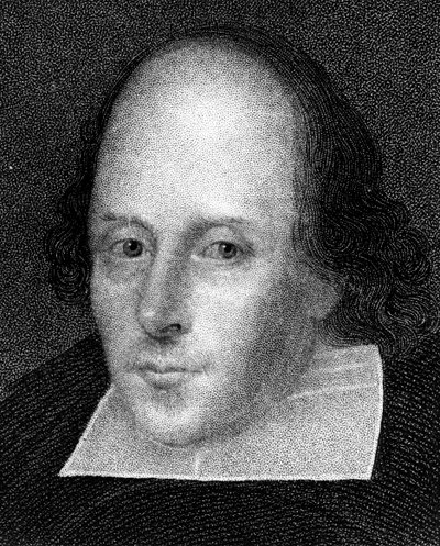 William Shakespeare, poeta e drammaturgo inglese da J. Cochran