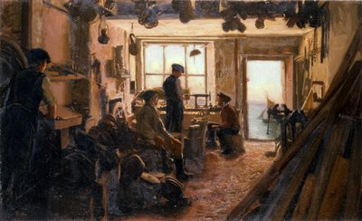 La Bottega del Falegname da J. Cooke