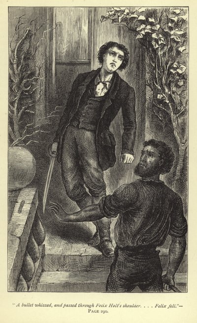 Un proiettile fischiò e passò attraverso la spalla di Felix Holt... Felix cadde da J. Cooper