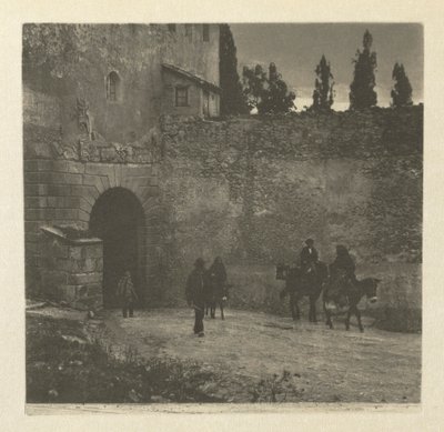 Un portale - Segovia da J. Craig Annan