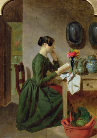 La governante, c.1858 da J. Davies