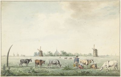 Il villaggio di Amstelveen da J. Dirksen