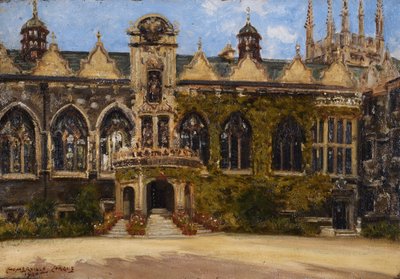 Oriel College da J. Edward Homerville Hague