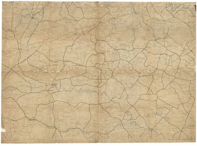 Mappe della Guerra Civile, 2a ed., 1989. Mappe della Guerra Civile LC (2a ed.) 501.7 Disponibile anche attraverso il sito web della Library of Congress come immagine raster. Foglio 6 (lva00104), c. 1, fonte sconosciuta, agosto 1968; foglio 8 (lva00105), c. da J. F.; Schedler United States. Army. Corps Of Topographical Engineers; Gedney