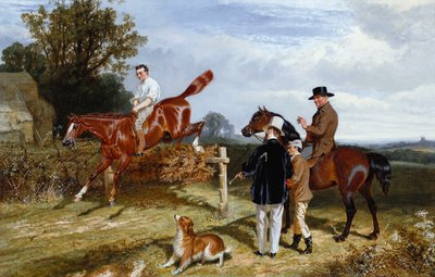Vendita a un gentiluomo: superamento di una recinzione da J. F. Walker