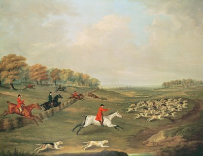 Caccia in piena corsa da J. Francis Sartorius
