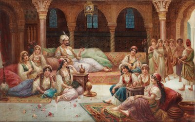 In un harem da J. G. Delincourt