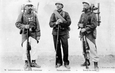 Legionari, Algeria, XX secolo da J. Geiser