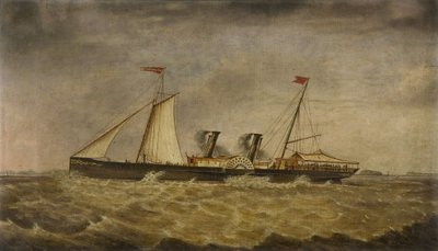 Vecchio piroscafo da diporto di Bristol 