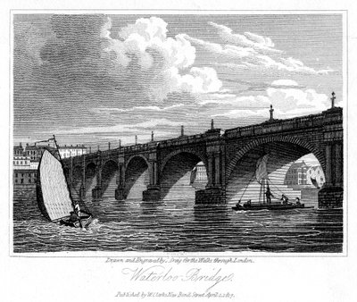 Ponte di Waterloo, Londra da J. Greig