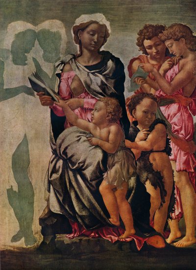 La Madonna col Bambino con San Giovanni e angeli, c1497 da J Greig Pirie