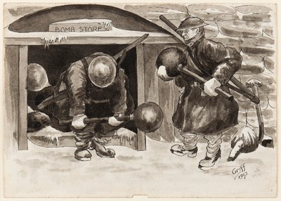 E ci avevano detto che la guerra sarebbe finita per Natale, e invece stiamo portando i budini per Fritz invece di portare i nostri a casa da J. Griffiths