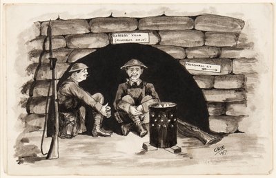 Express Villa (Solo Corridori): Un Angolo Caldo in Francia, 1917 da J. Griffiths