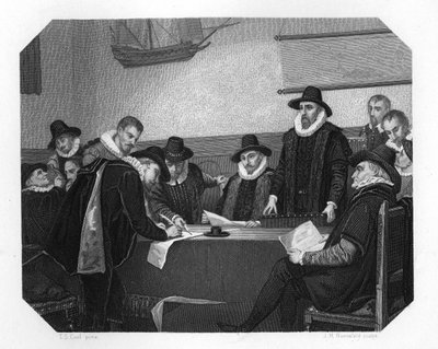 Formazione della Compagnia Olandese delle Indie Orientali, 1602, c1870 da J. H. Rennefeld