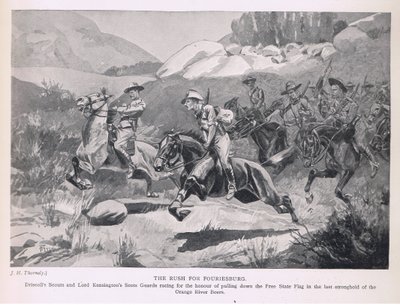 La corsa per Fouriesburg da J. H. Thornely