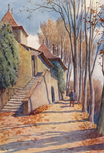 Castello di Prangins da J. Hardwicke Lewis