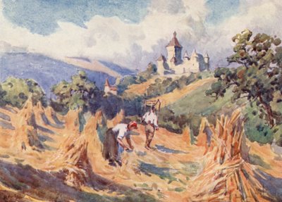 Castello di Vufflens, sopra Losanna da J. Hardwicke Lewis