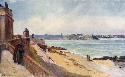 Dalle mie finestre, St Malo da J. Hardwicke Lewis