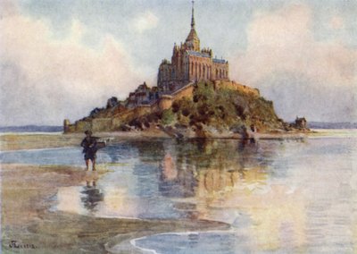Mont St Michel da Tombelaine, Sera da J. Hardwicke Lewis