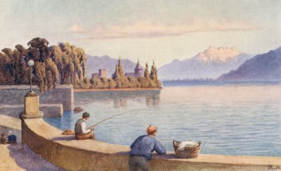 Le Dents du Midi e La Tour da "Entre deux Villes" da J. Hardwicke Lewis