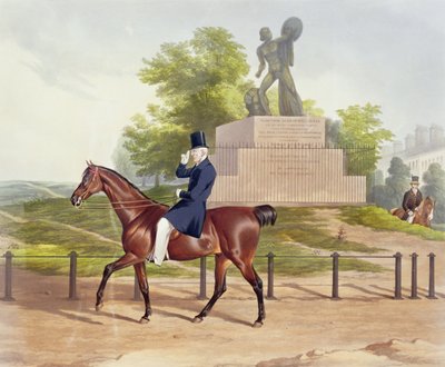 Veduta di Hyde Park, inciso da J. Wilson, 1852 da J. Harrison
