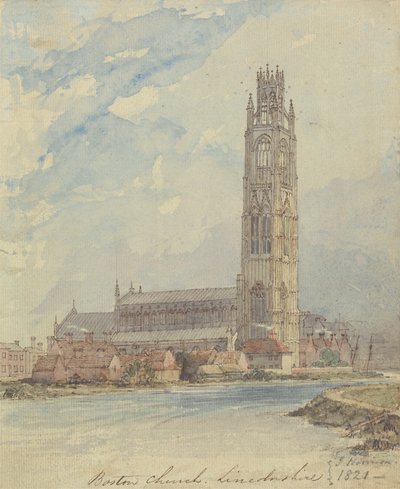 Chiesa di Boston, Lincolnshire da J. Harrison