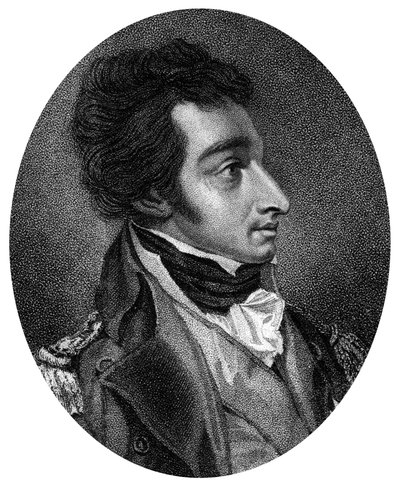 Ammiraglio Sir William Sydney Smith 1764-1840, comandante navale, 1837 da J. Hopwood