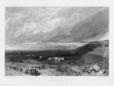 Whitstable, Kent, XIX secolo da J. Horsburgh