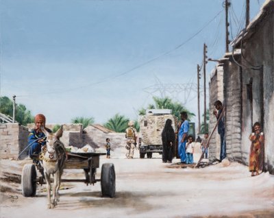 IL DONCINO, 2008 (pittura a olio) da J Hugh L Beattie