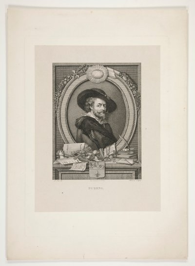 Ritratto di Peter Paul Rubens da J. L. Benoist
