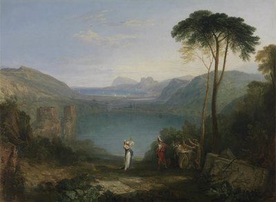 Lago Averno: Enea e la Sibilla Cumana da Joseph Mallord William Turner