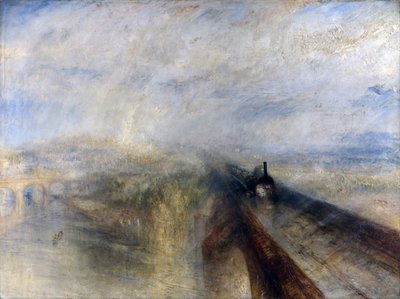 Pioggia, Vapore e Velocità - La Grande Ferrovia Occidentale da Joseph Mallord William Turner