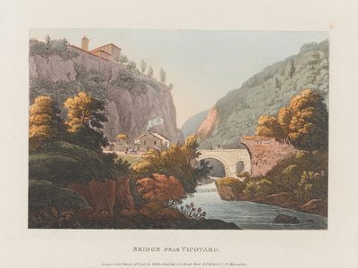 Ponte vicino a Vicovaro da J. Merigot