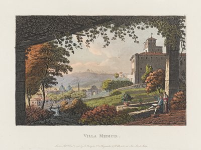 Villa Medici da J. Merigot