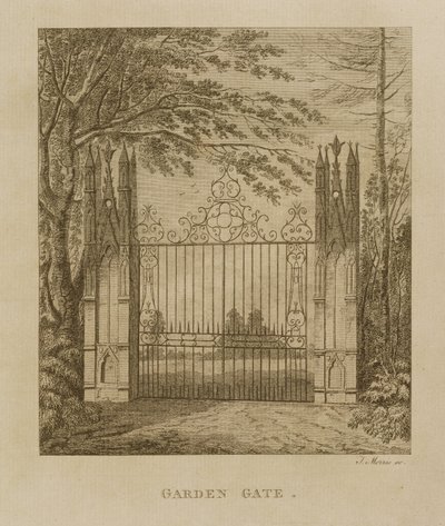 Cancello del Giardino a Strawberry Hill da J. Morris