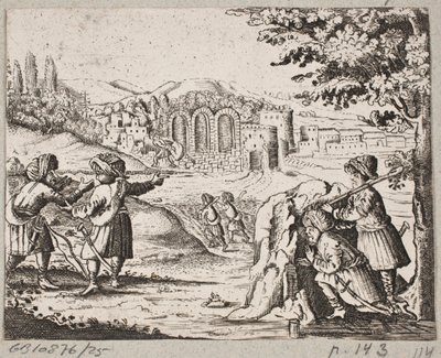 Illustrazione per Adam Olearius, “Persianischer Rosenthal von einem Sinnreichen Poeten Schich Saadi [...]”, Schleswig 1660 da J. Muller