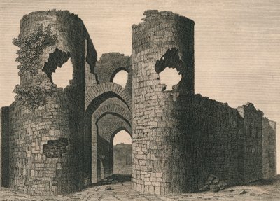 Castello di Ballyloghan, 1792 da J Newton