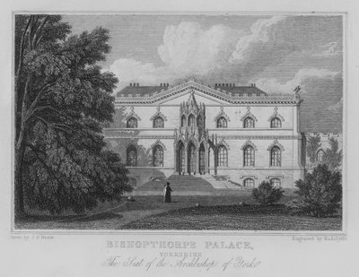 Bishopthorpe Palace, Yorkshire, La residenza dell