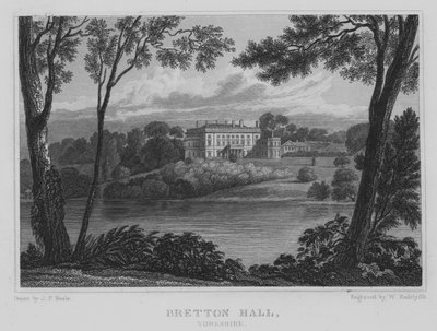Bretton Hall, Yorkshire da John Preston Neale